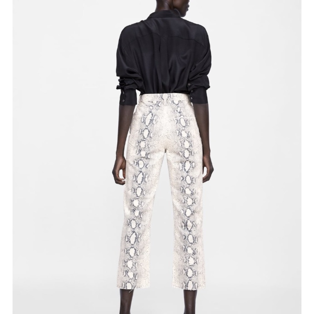ZW PREMIUM SNAKESKIN PANTS - Picture 3 of 5